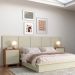 Cabeceira King Basic Off White