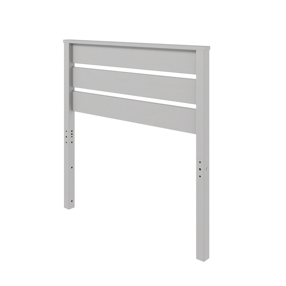 Cabeceira Solteiro Charme Beauty Cool Gray