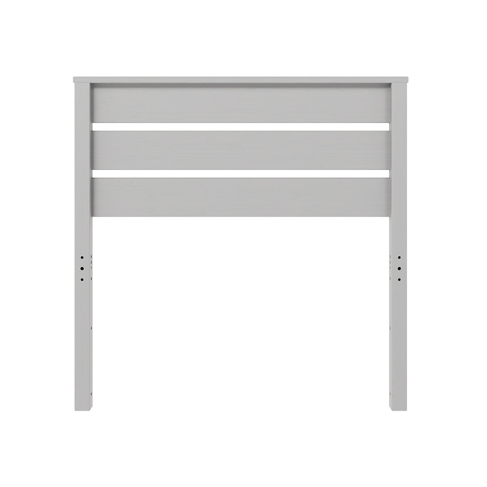 Cabeceira Solteiro Charme Beauty Cool Gray