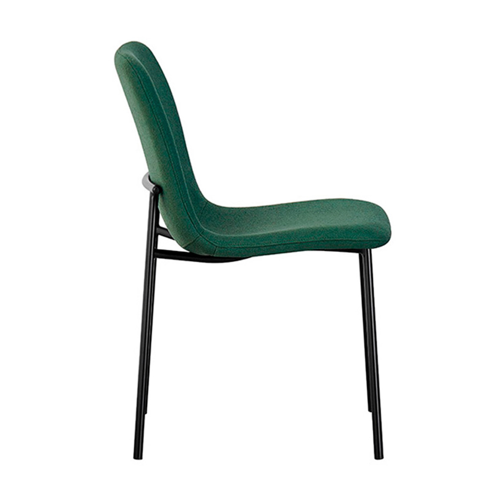 Cadeira Celeste Poliéster Verde Oliva e Preta