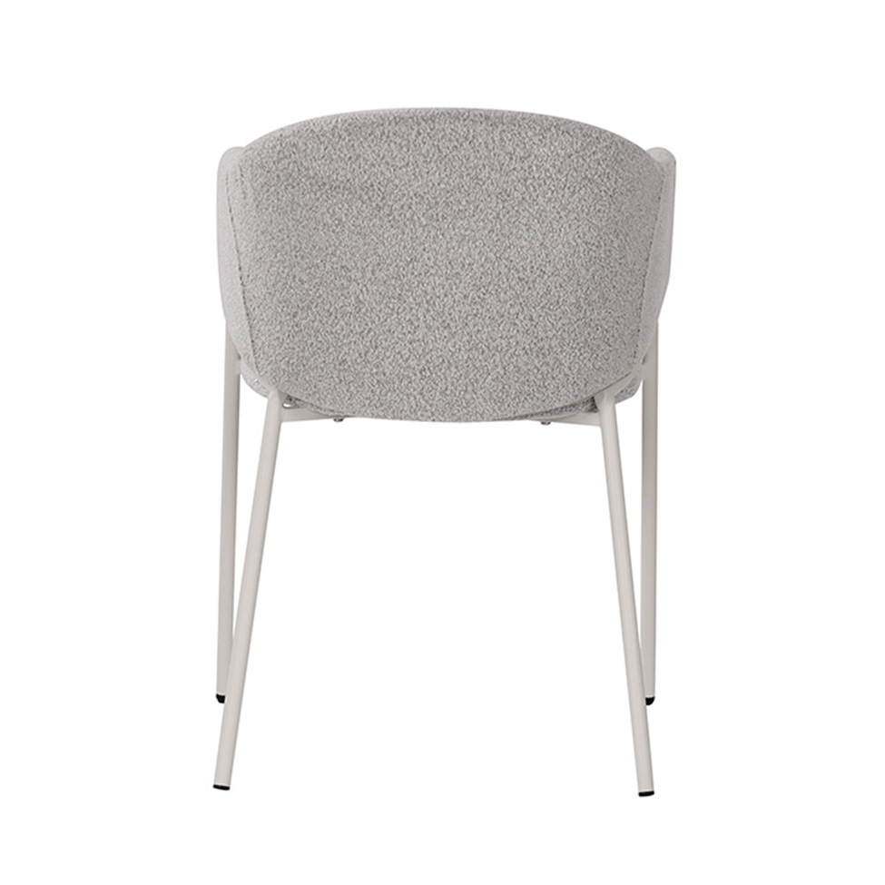 Cadeira Elie Bouclé Cinza