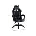 Cadeira Gamer Hawker Poliuretano Cinza