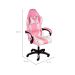 Cadeira Gamer Hawker Poliuretano Rosa