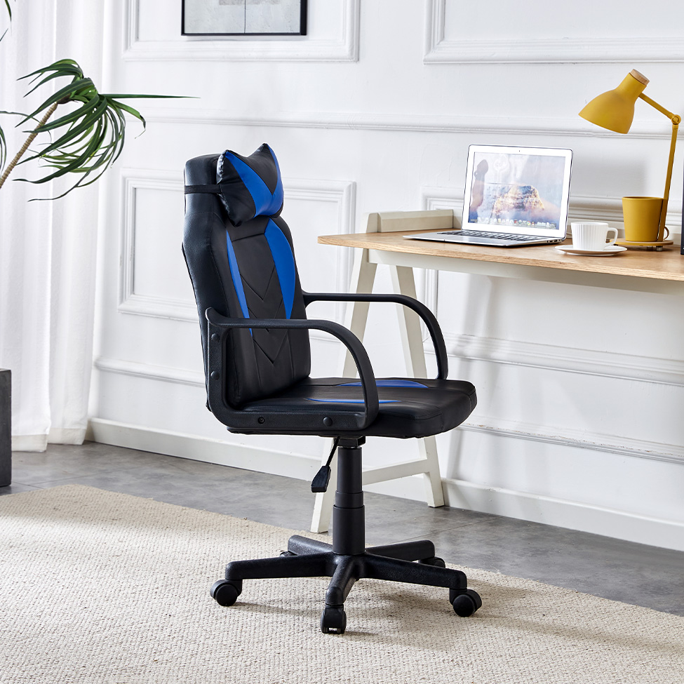 Cadeira Gamer Xtreme Orion Preta e Azul