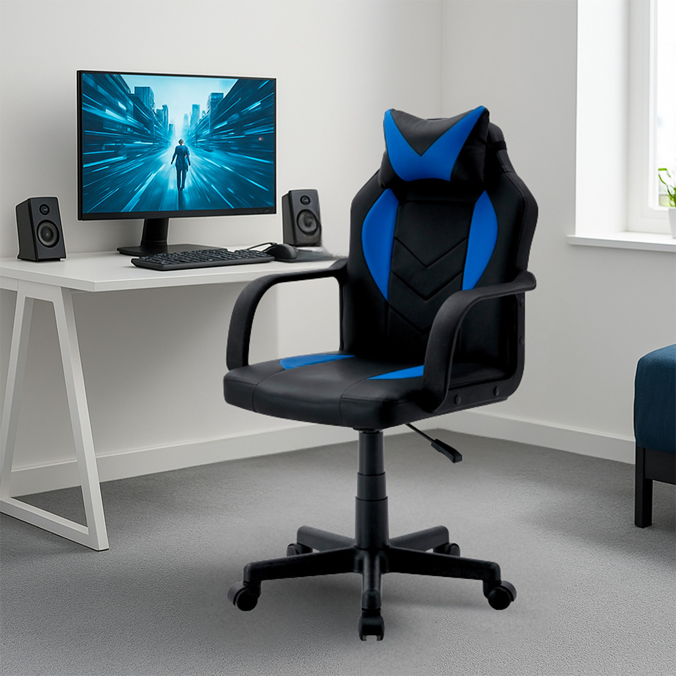 Cadeira Gamer Xtreme Orion Preta e Azul