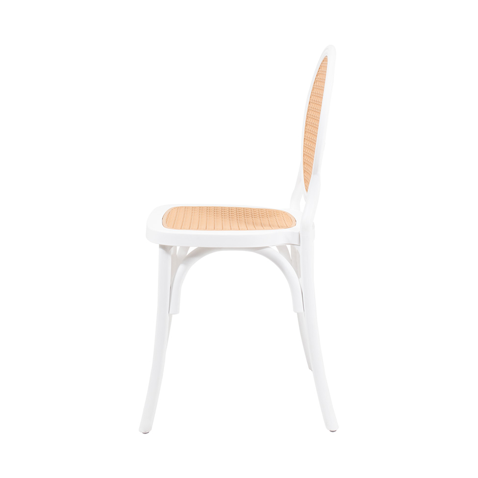 Cadeira Medalhão Branca