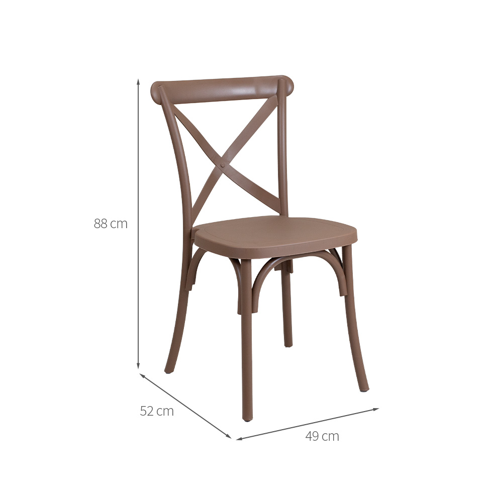 Cadeira Paris Capuccino