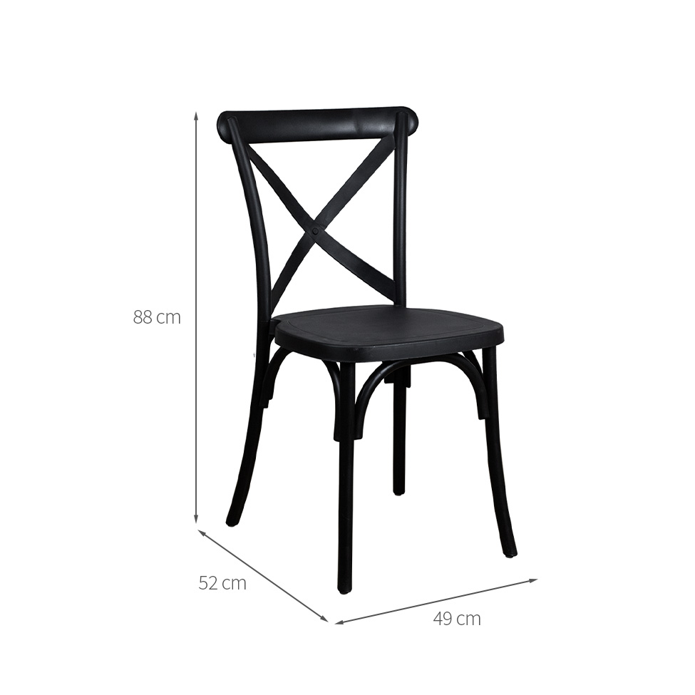 Cadeira Paris Preta