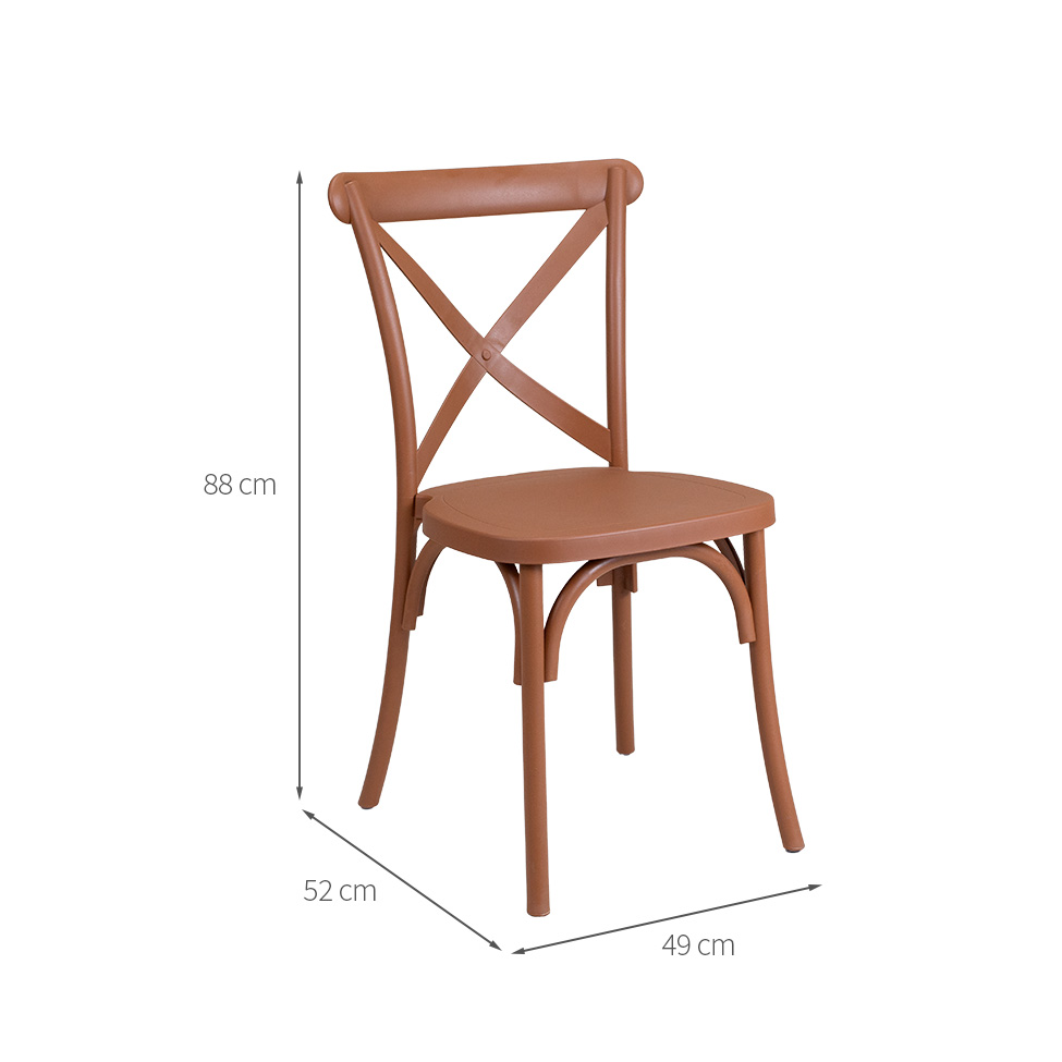 Cadeira Paris Terracota