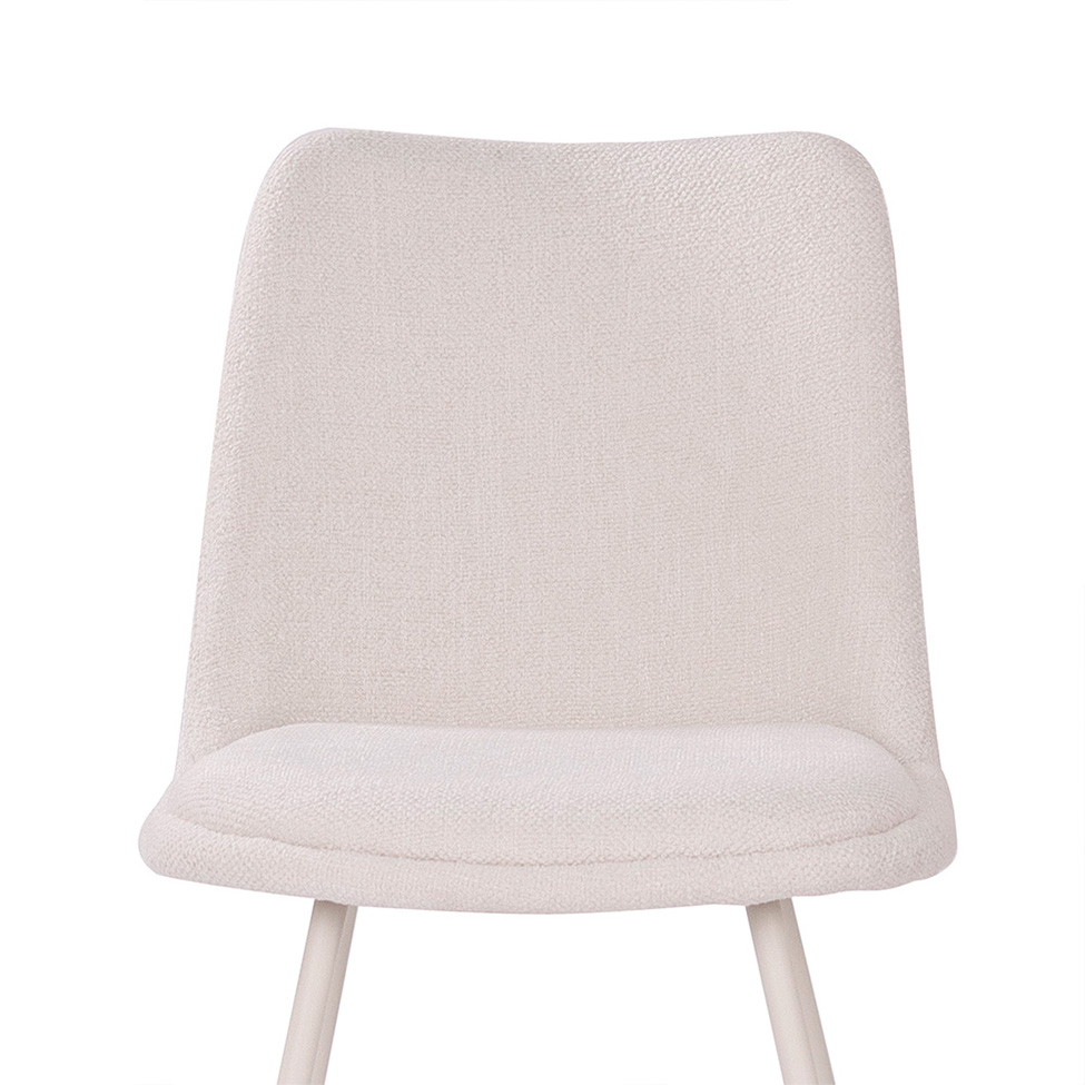 Cadeira Selene Bouclé Off White