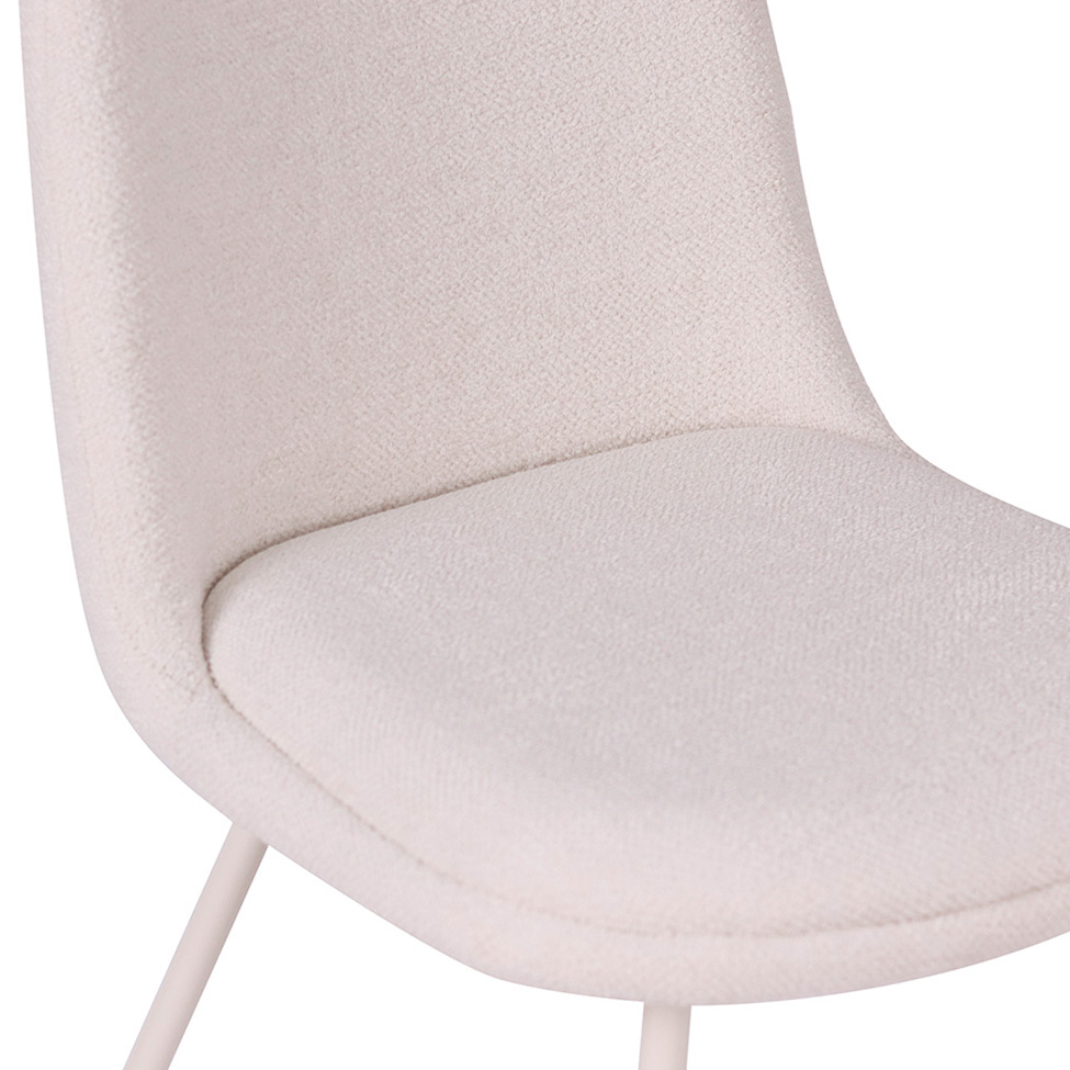 Cadeira Selene Bouclé Off White