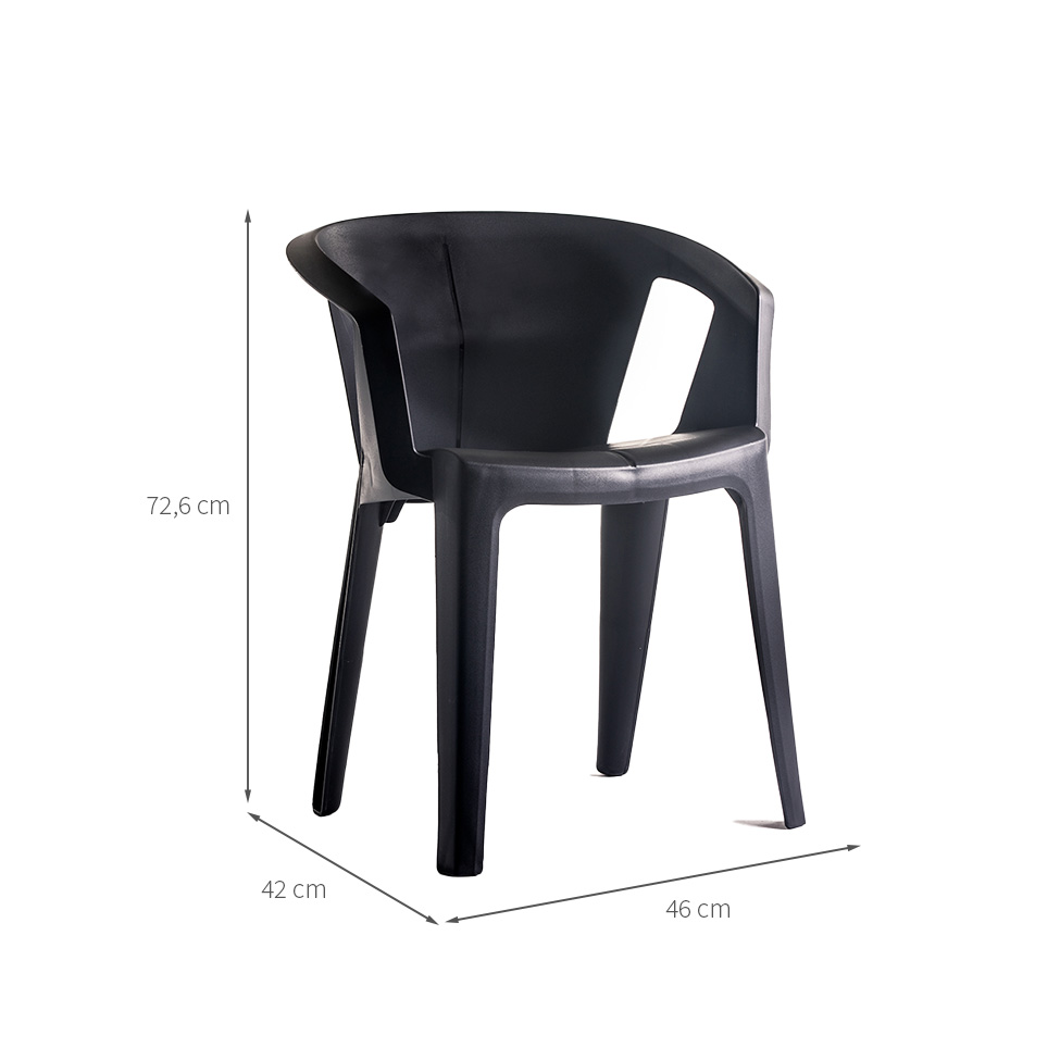 Cadeira Una Preta