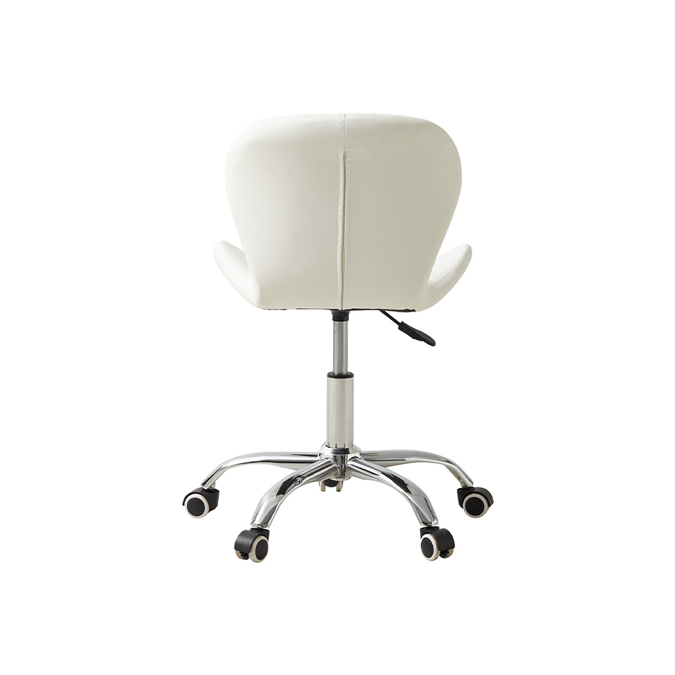 Cadeira de Escritório Liore Office Revestimento Sintético Branca