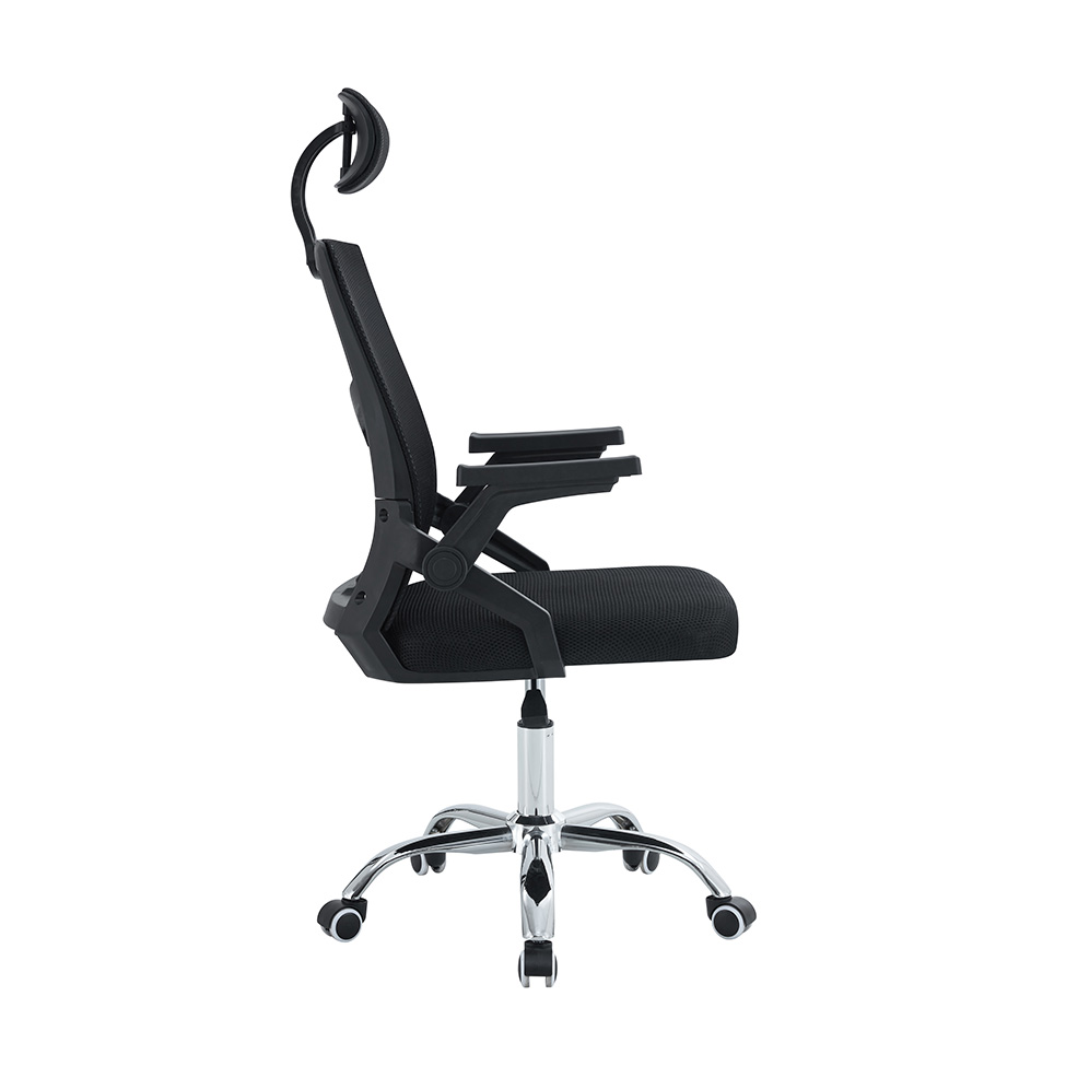 Cadeira de Escritório Secretária Sollene Preta