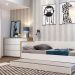 Cama Auxiliar Infantil Wood Branca