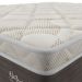 Cama Box Casal Naturale com Colchão Molas Ensacadas (67x138x188) Marrom e Branca