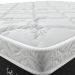 Cama Box King com Colchão Sofisticato (65x193x203) Grafite e Branco