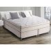 Cama Box Queen Áquila com Colchão Queen Molas Verticóil Bege