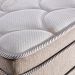 Cama Box Queen Áquila com Colchão Queen Molas Verticóil Bege
