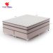Cama Box Queen com Colchão Sonhare Mola Ensacada Bege