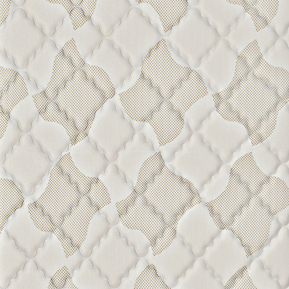 Cama Box Solteirão Naturale com Colchão Molas Ensacadas (67x108x198) Marrom e Branca