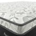 Cama Box Solteiro King Amarilis com Colchão D33 Preta e Branca