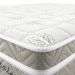Cama Box Solteiro King com Colchão Milani Mola Verticoil Bege