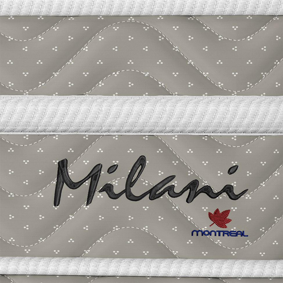 Cama Box Solteiro King com Colchão Milani Mola Verticoil Bege