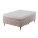 Cama Box com Colchão Casal Soft Gold Molas Ensacadas (28x138x188) Bege
