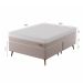 Cama Box com Colchão Casal Soft Gold Molas Ensacadas (28x138x188) Bege