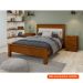 Cama Casal Athenas Frassino e Off White