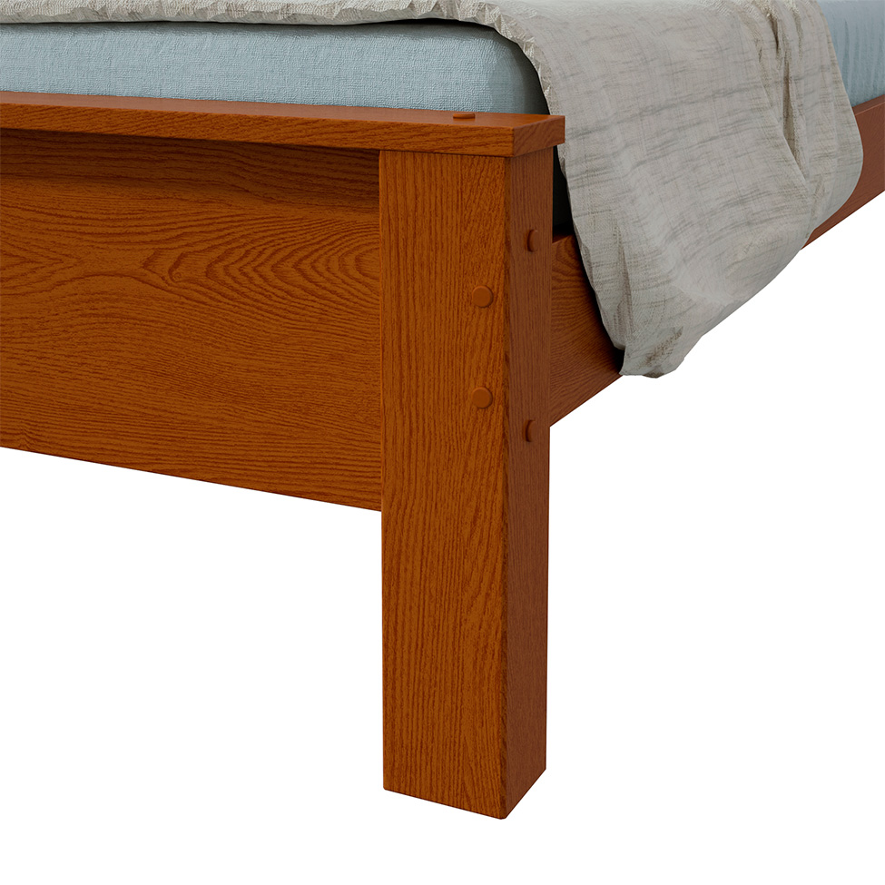 Cama Casal Athenas Frassino e Off White