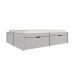 Cama Casal Beauty 4 GV Madeira Maciça Cinca Claro