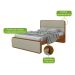 Cama Casal Loop Bouclé Sálvia e Frassino