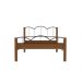 Cama Casal Oasis Preta e Nature