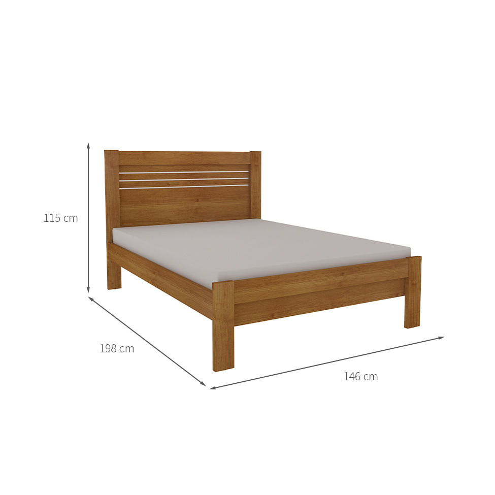 Cama Casal Safira Cinamomo
