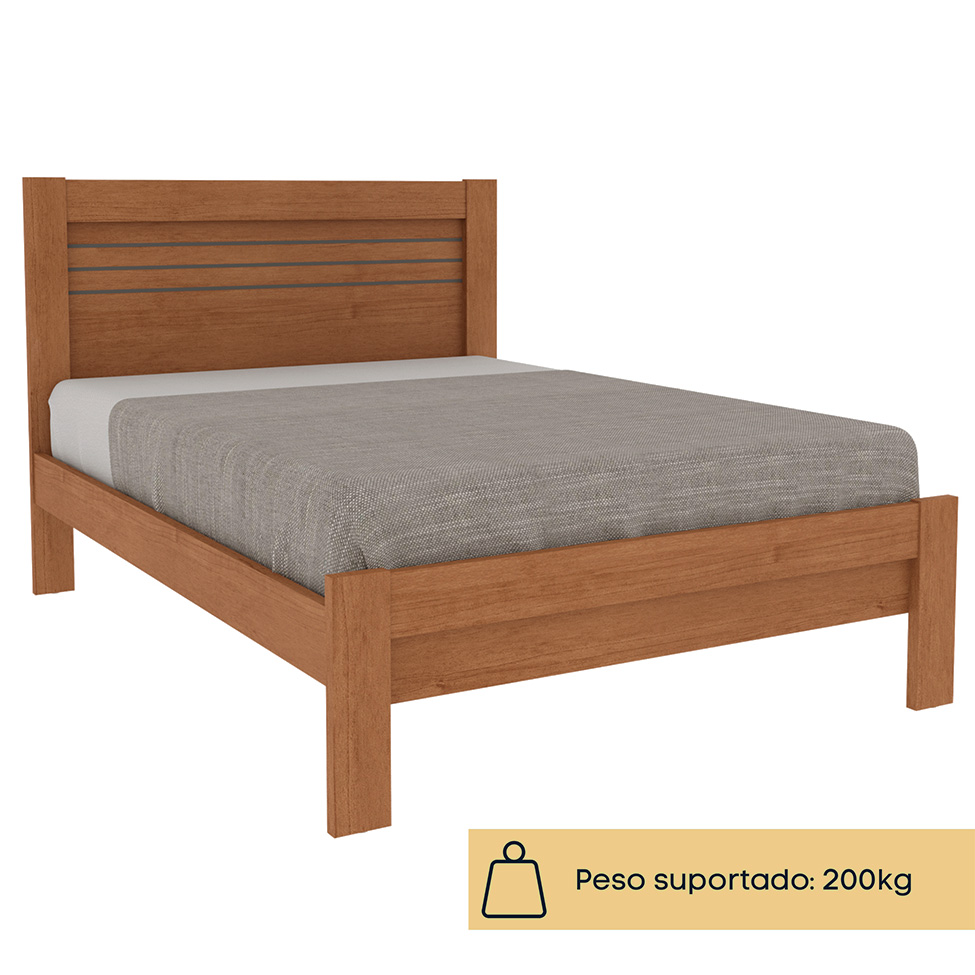 Cama Casal Safira Cinamomo