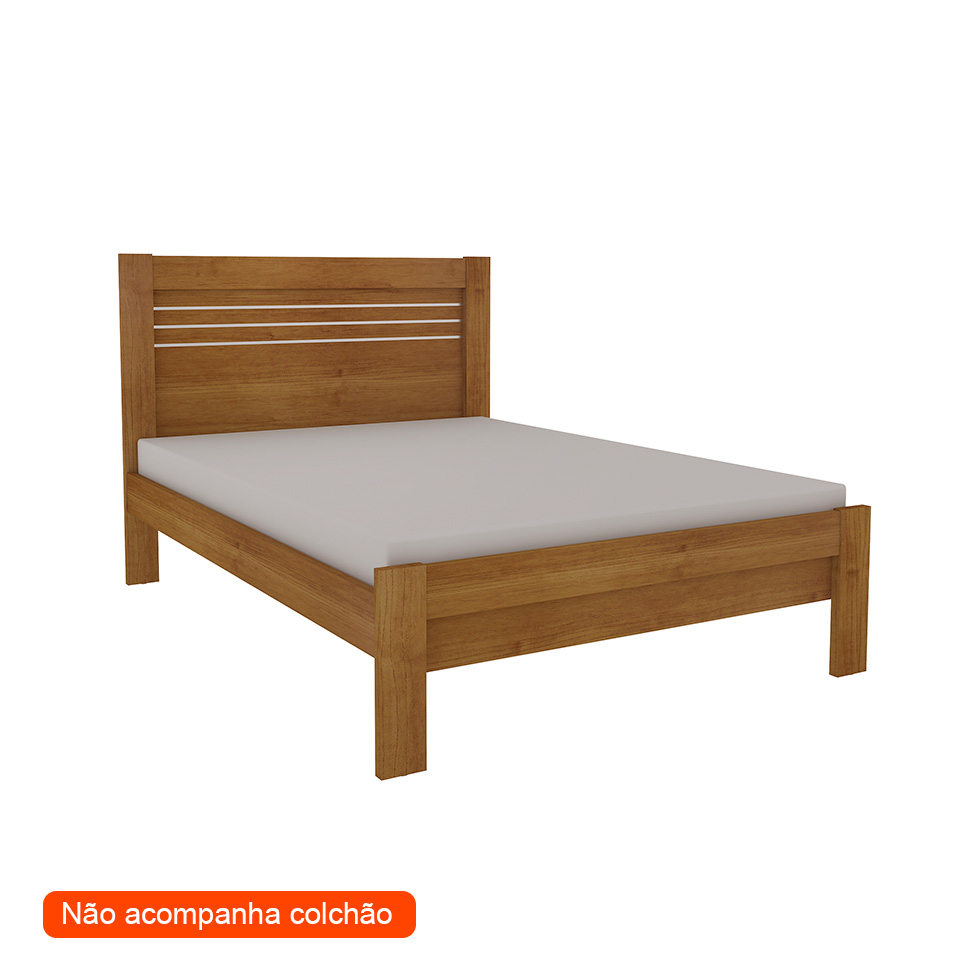 Cama Casal Safira Cinamomo