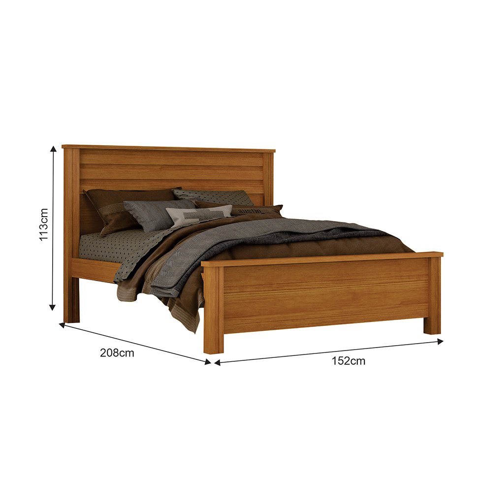 Cama Casal Seul Cinamomo