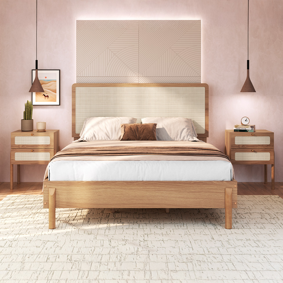 Cama Casal com Palhinha Oslo Hanover