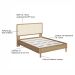 Cama Casal com Palhinha Oslo Hanover