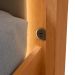 Cama Casal com USB Solaris 2 GV Revestimento Sintético Bege e Amêndoa