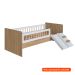 Cama Infantil Afeto Branca e Aveiro