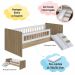 Cama Infantil Afeto Branca e Aveiro
