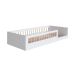 Cama Infantil Montessoriana Afeto Branca 85 cm