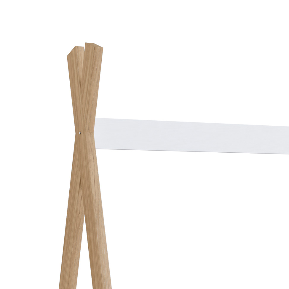 Cama Infantil Montessoriana Cabana Branca e Itapuã