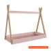 Cama Infantil Montessoriana Cabana Rosa e Itapuã