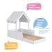 Cama Infantil Montessoriana Casinha Branca