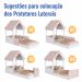 Cama Infantil Montessoriana Casinha Branca e Rosa