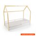 Cama Infantil Montessoriana Casinha Tivoli Branca e Nature